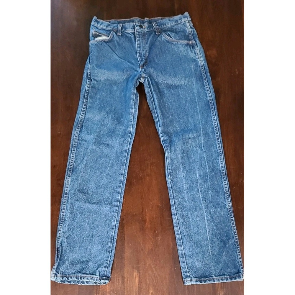 Wrangler FR Pants Blue Jeans Denim 96FRWDS 32x32 Workwear